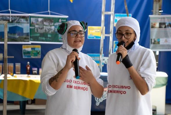 Apresentação durante o evento